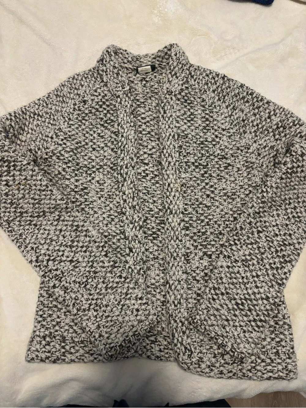 JCrew hand knit heavy knit sweater medium